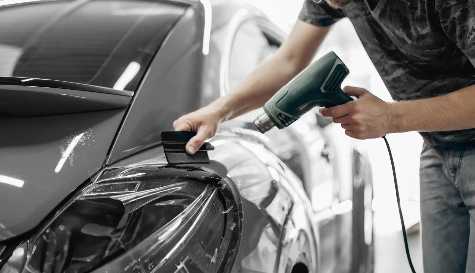 Professional PPF and window tint installation by certified SolarShield dealer